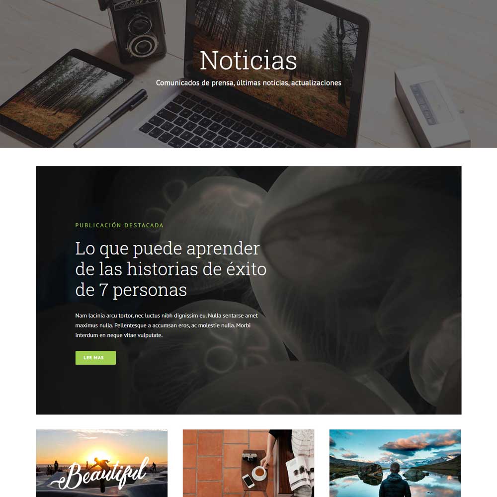 Web noticias