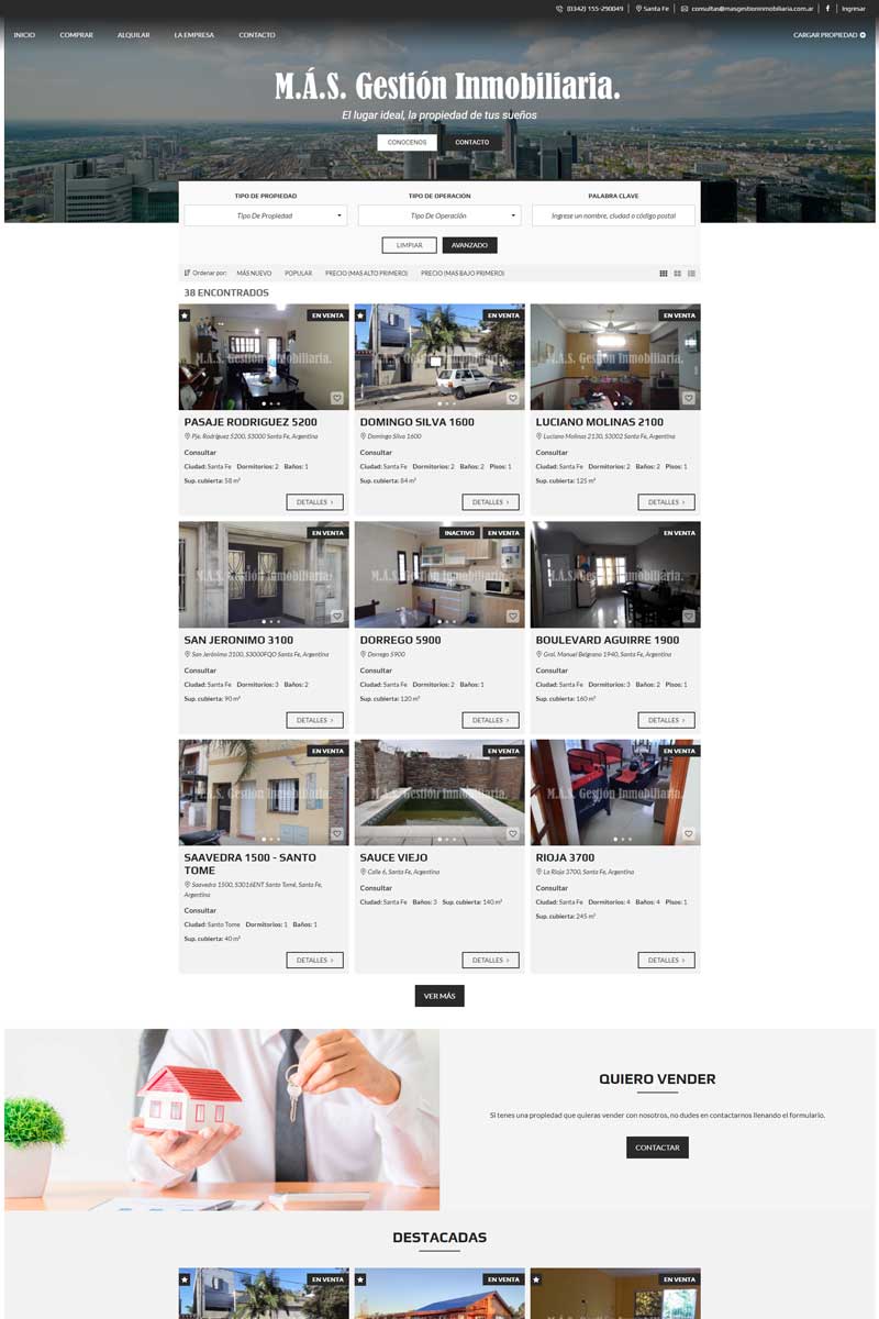 MAS Gestión inmobiliaria